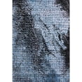 thumbnail image 1 of Ahgly Company Indoor Rectangle Mid-Century Modern Jeans Blue Oriental Area Rugs, 8' x 10', 1 of 6