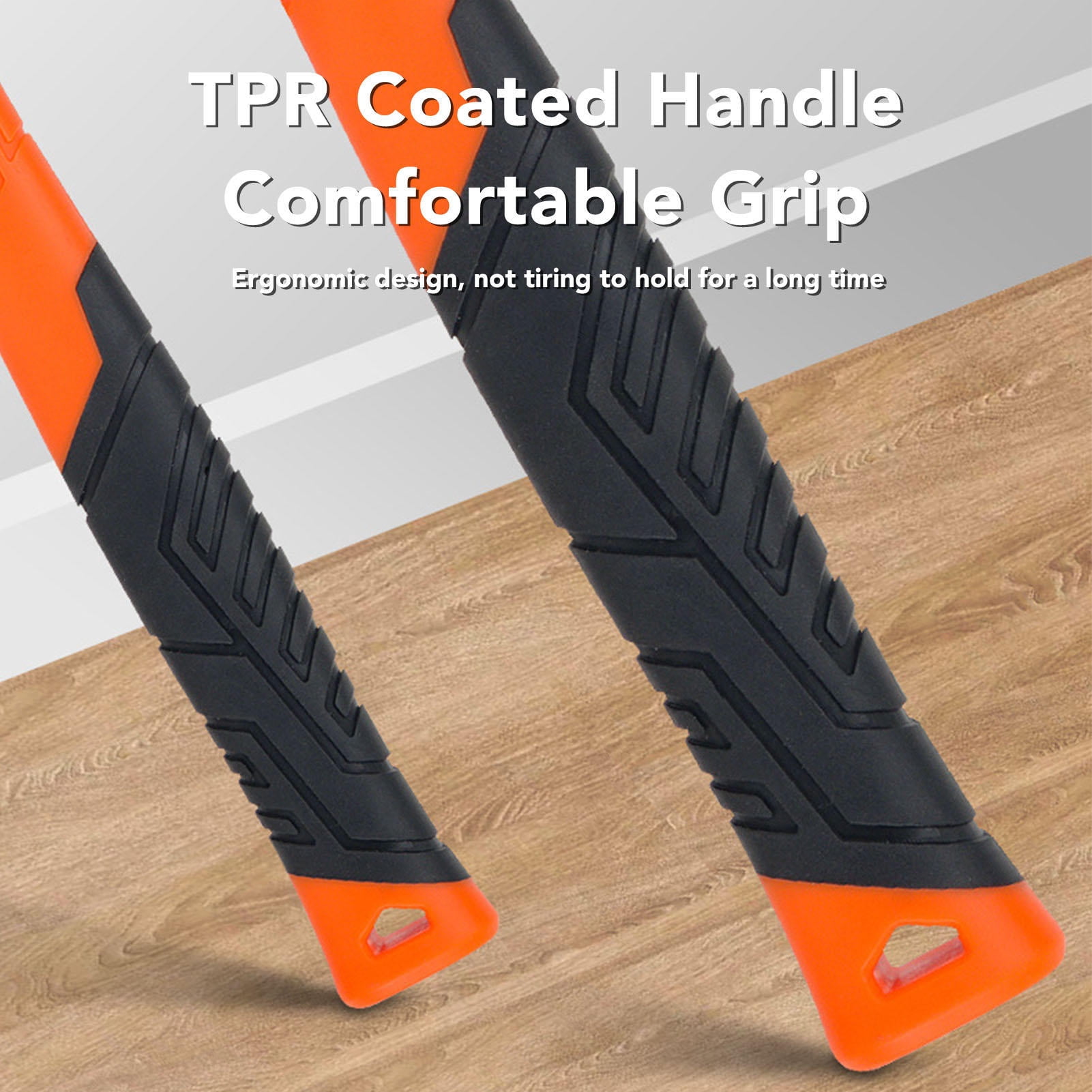 LAZIOEGR Rubber Mallet Hammer 2lb (32 oz / 907 g) Non Rebounding Hard Skin Portable Hammer Tool for Home Improvement Installation Knocking Heavy Duty Construction Tool With Ergonomic Grip