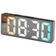 thumbnail image 3 of Reloj despertador digital de 16 cm, reloj de noche portátil con batería y alarma dual. Negro, 3 of 9