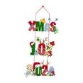 thumbnail image 2 of Adorno Navideño BLESIY Decoración de Navidad Letrero Colgante para Puerta 45cm x 75cm, 2 of 8