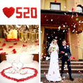 thumbnail image 5 of 1200pcs Red Rose Petals, Artificial Flowers For Decoration, 5 of 5