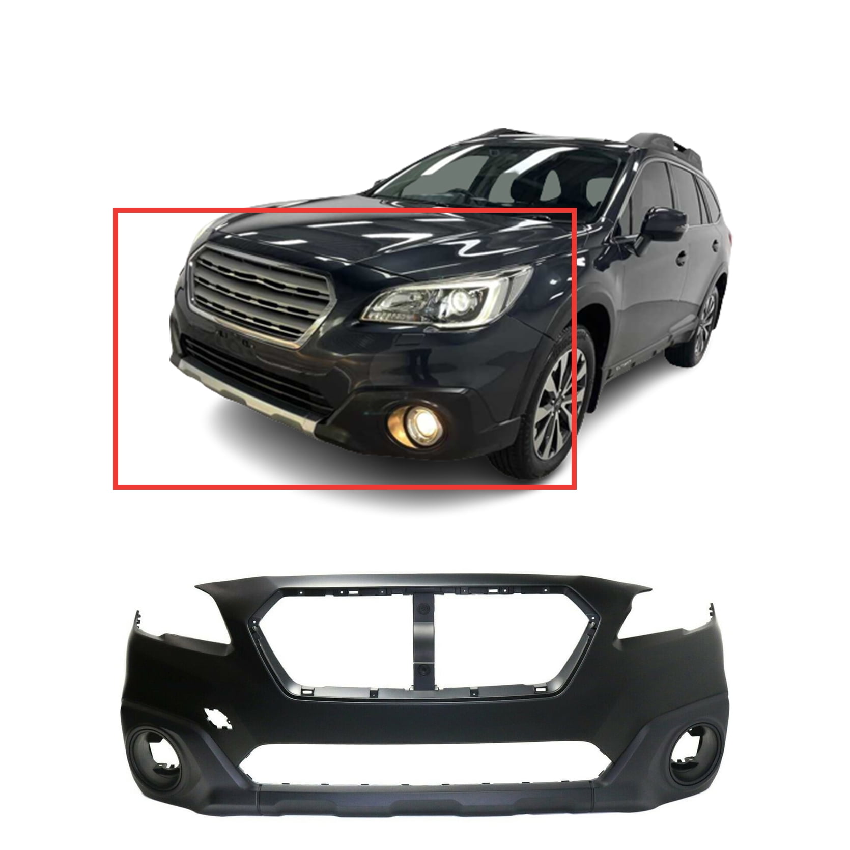 Front Bumper Cover for 20152017 Subaru Outback 2.5i 3.6R 57704AL01A