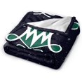thumbnail image 2 of College of William and Mary Logo Fleece Blanket, Very Soft Microfiber Flannel Blanket for Couch Warm and Cozy for All Seasons, 2 of 6