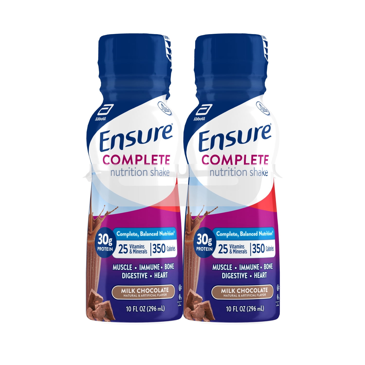 Ensure COMPLETE Nutrition Shake, 30g Protein, Milk Chocolate, 10 fl oz—16 Pack