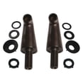 thumbnail image 5 of Kingston Brass CC455ML 2 Piece Rigid Freestanding, No Mount Tub Supplies with Stops, Oil Rubbed Bronze, 5 of 6