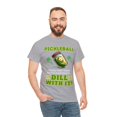 thumbnail image 4 of DJH Apparel | Funny PickleBall DILL WITH IT Athletic Unisex T-shirt, 4 of 5