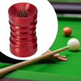 thumbnail image 6 of yotijay Billiard Pool Cue Tip Shaper Metal Cue Stick Shaper Pool Cue Tip Repair Tool Red, 6 of 7