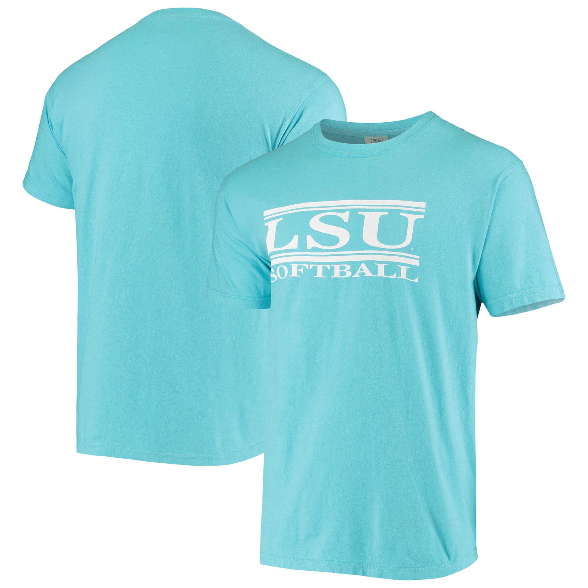 LSU Tigers One Bar Softball T-Shirt 