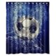 thumbnail image 1 of ABPHQTO Fútbol Fall In Water Mapa continental Cortina de ducha Cortina de ducha impermeable 150x180 cm, 1 of 2