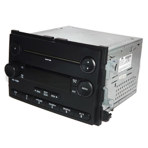 Restored 2006 Ford Fusion & Mercury Milan AM FM mp3 CD Player Car Radio - 6E5T-18C869-BJ (Refurbished)