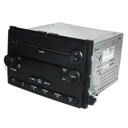 Restored 2006 Ford Fusion & Mercury Milan AM FM mp3 CD Player Car Radio - 6E5T-18C869-BJ (Refurbished)