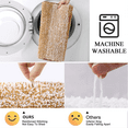 thumbnail image 7 of Ileading Traditional 5 Piece Large Size Microfiber Washable Bathroom Rug Set, 7 of 7