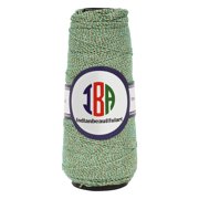 IBA Indianbeautifulart Glitter CottonCord 1mm CraftsThread DIY Beading CraftsThreadString For Bracelet Necklace Jewelry Making Aquamarine Green,Pack Of 1