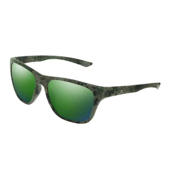 Gafas de Sol HUK con Lentes Polarizados y Montura Rendimiento Verde M