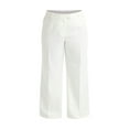 thumbnail image 3 of Scoop Women’s and Women's Plus Ultimate Crepe Wide Leg Trousers, 32", 32.5", and 34" Inseams, Sizes 0-28, 3 of 5