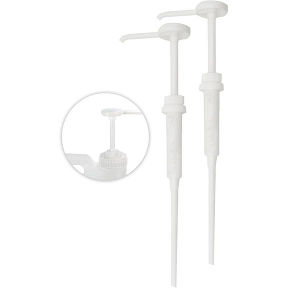 MotorGod Heavy-Duty Dispenser Pump for Gallon Bottles – 38/400 Closure, 30ML Dispense, 11-1/4" Dip Tube, Perfect for Soap, Shampoo (2)