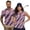 American Flag, variant on HUIACONG Couples 4th of July Shirts Sleeveless Golf Tops for Women Breathable Mens Short Sleeve Golf Shirt 1/4 Zip Moisture Wicking Quick Dry Lightweight Outdoor Sports Wear Man S