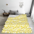 thumbnail image 5 of Sikiie Daisies Flowers Ultra-Soft Micro flannel Blanket Luxury All Seasons Warm Blanket for Bedding Sofa and Travel (4 sizes)-40"x30", 5 of 7