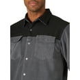thumbnail image 3 of Wrangler Men's Outdoor Overlay Fleece Shirt, 3 of 3