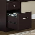 thumbnail image 4 of Scranton & Co 72W L Shaped Sit to Stand Desk in Espresso Oak, 4 of 8
