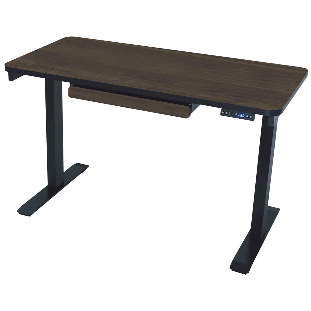 Motionwise Electric Height Adjustable Standing Desk, 24"x48", Height up