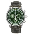 thumbnail image 1 of Zeppelin 100 Jahre Chronograph Leather Strap Green Dial Quartz 86804 Men's Watch, 1 of 4