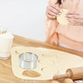 thumbnail image 3 of 1 juego de moldes de acero inoxidable para prensar masa de dumplings, cortador de masa para cocina casera y restaurante., 3 of 5