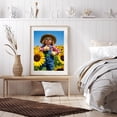 thumbnail image 6 of Diamond Art Kit for Adults, Sunflower Field Scarecrow Smiling Diamond Painting for Adults Beginners, 5D DIY Diamond Art Painting Kits, Colorful Diamond Painting Craft for Home Decor 12x16 Frameless, 6 of 7