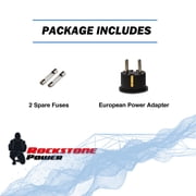 ROCKSTONE POWER 5000 watt step up/down voltage converter transformer, 110V to 220V power transformer with circuit breaker