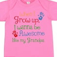 thumbnail image 3 of Inktastic Awesome Like My Grandpa Boys or Girls Baby Bodysuit, 3 of 4