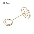 thumbnail image 3 of Table Number Holders 85mm Tall 40mm Base Width Round Golden, 12 Pieces, 3 of 5