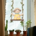 thumbnail image 5 of Swinging Girl Garden Statue - Resin Outdoor Decor for Yard or Patio, 5 of 5