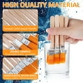 thumbnail image 3 of 10Pcs 1/2 Inch Flat Paint Brushes Small Wood Paint Brush Artist Craft Paint Brushes Watercolor, Small Painting Brush Bulk Art Detail Oil Brush for Kid Adult(5.5 x 1/2 Inch) (Orange), 3 of 7