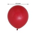 thumbnail image 3 of Efavormart 10 Pack 18" Large Burgundy Round Latex Balloons Air Helium Balloons Party Balloons, 3 of 9