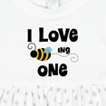 thumbnail image 4 of Inktastic 1st Birthday Bee Girls Baby Dress, 4 of 5
