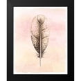 thumbnail image 2 of Allen, Kimberly 12x14 Black Modern Framed Museum Art Print Titled - Spring Feather 2, 2 of 5