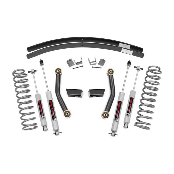 Rough Country 3" Lift Kit (fits) 19842001 Jeep Cherokee