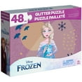 thumbnail image 2 of Disney Frozen, 48-Piece Glitter Jigsaw Puzzle, for Kids Ages 4 and up, 2 of 6