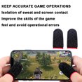 thumbnail image 3 of Fundas para dedos para juegos, fundas para pulgares para juegos móviles para [3 pares] Zhivalor 222077-1, 3 of 9