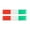 Italy, variant on German Flag Badge Sticker 2-Pack for Car and Truck, Reflective Decal, Removable without for Bumper Window Laptop