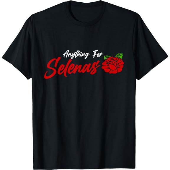 Awesome Selenas Red Roses Graphic T-Shirt for Kindness and Inspiration