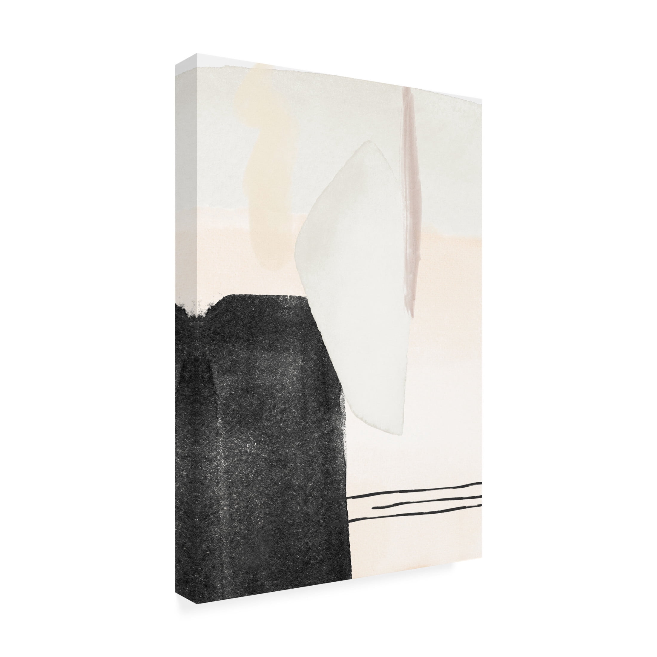 Trademark Fine Art Sally Ann Moss Neutrals 2 Canvas Wall Art