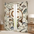 thumbnail image 2 of Castle Fairy Hunting Wood Letter C Black Out Curtains for Boys,Wildlife Deer Curtains Pack of 2 (42x63 Each), 2 of 6