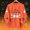 Orange, variant on Molidfa Women's Black Halloween Sweatshirt Ghost Squad Graphic Crew Neck Top