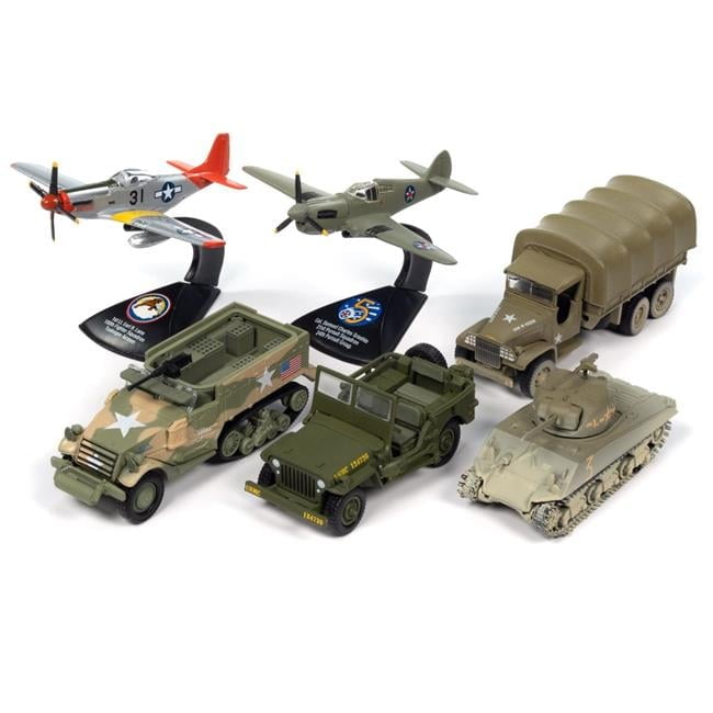 Johnny Lightning Diecast Army Toys Set: 