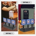 thumbnail image 3 of WHAMVOX 3Pcs Auto Resetting Toy Target Stand Multi PP for Arrows Practice in Courtyard and Lawn 5.3*3.5*2.8in, 3 of 8