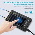 thumbnail image 2 of V2 3GHz Vector Network Analyzer 4.3 Inch Touch Screen Antenna Analyzer Short Wave HF VHF UHF ,Avoid Switching Noise, 2 of 6