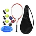 thumbnail image 2 of Entrenador de tenis con rebote de pelota, entrenamiento individual práctico para niños y adultos. 3 bolas 3 pegamentos para manos, 2 of 8