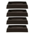 thumbnail image 1 of 4 Pcs Coupelles de Roulettes pour Meubles Coussinets de Protection pour Canapé Lit, 1 of 9