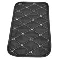 thumbnail image 1 of Armrest Storage Pad, Practical Armrest Storage Cover Waterproof Convenient  For Outdoor For Car Red Line On Black,Black Line On Black,White Line On Black, 1 of 8